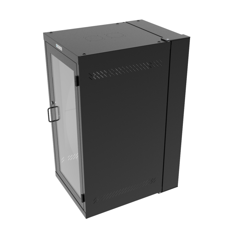 Vertiv GL48WDP-B-00 rack cabinet 25U Wall mounted rack Black – image 2