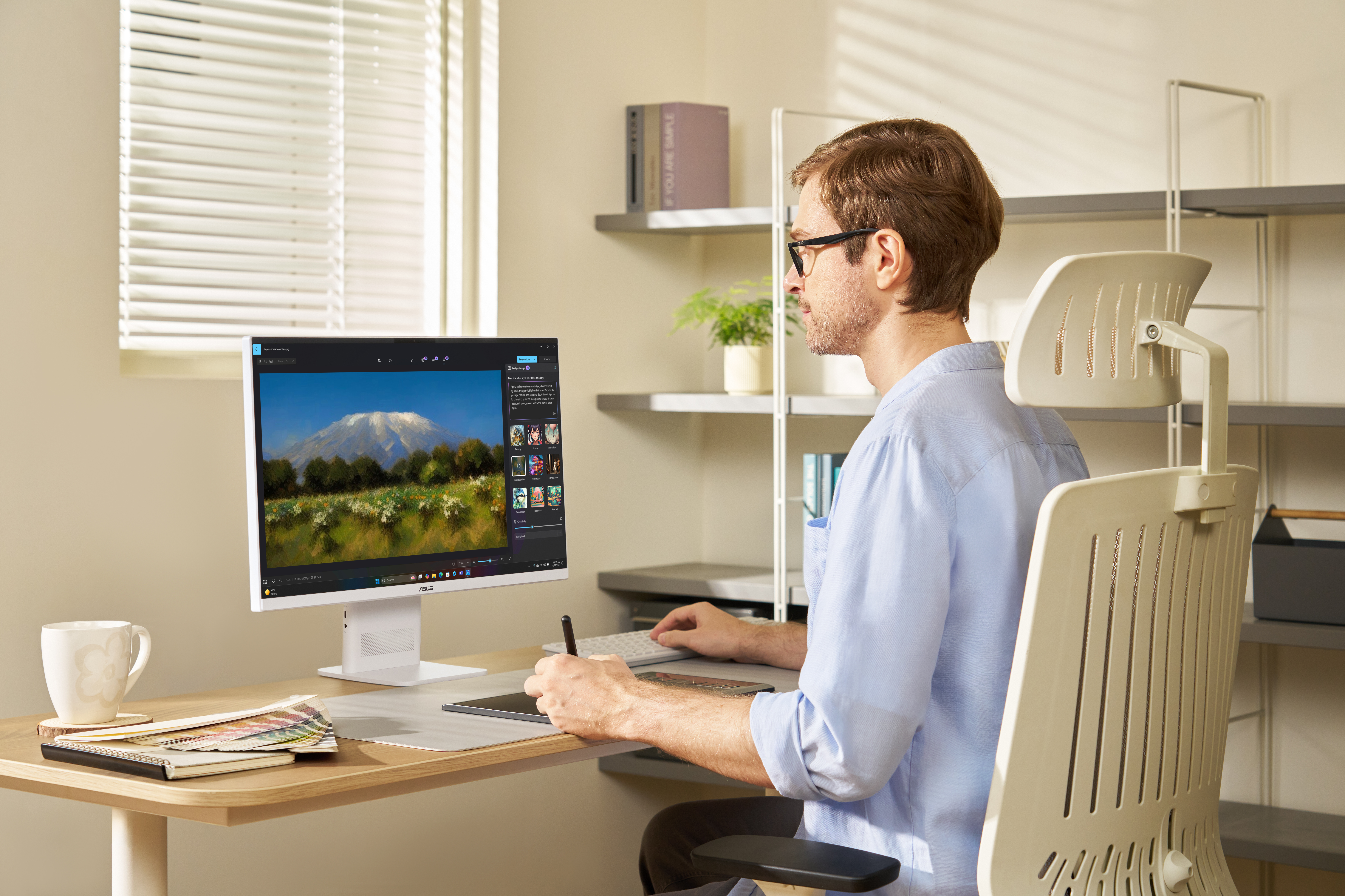 ASUS V400 AiO VM441QA-WPC053W Copilot+ PC Snapdragon 60.5 cm (23.8″) 1920 x 1080 pixels All-in-One PC 16 GB LPDDR5x-SDRAM 512 GB SSD Windows 11 Home Wi-Fi 6E (802.11ax) White image 9