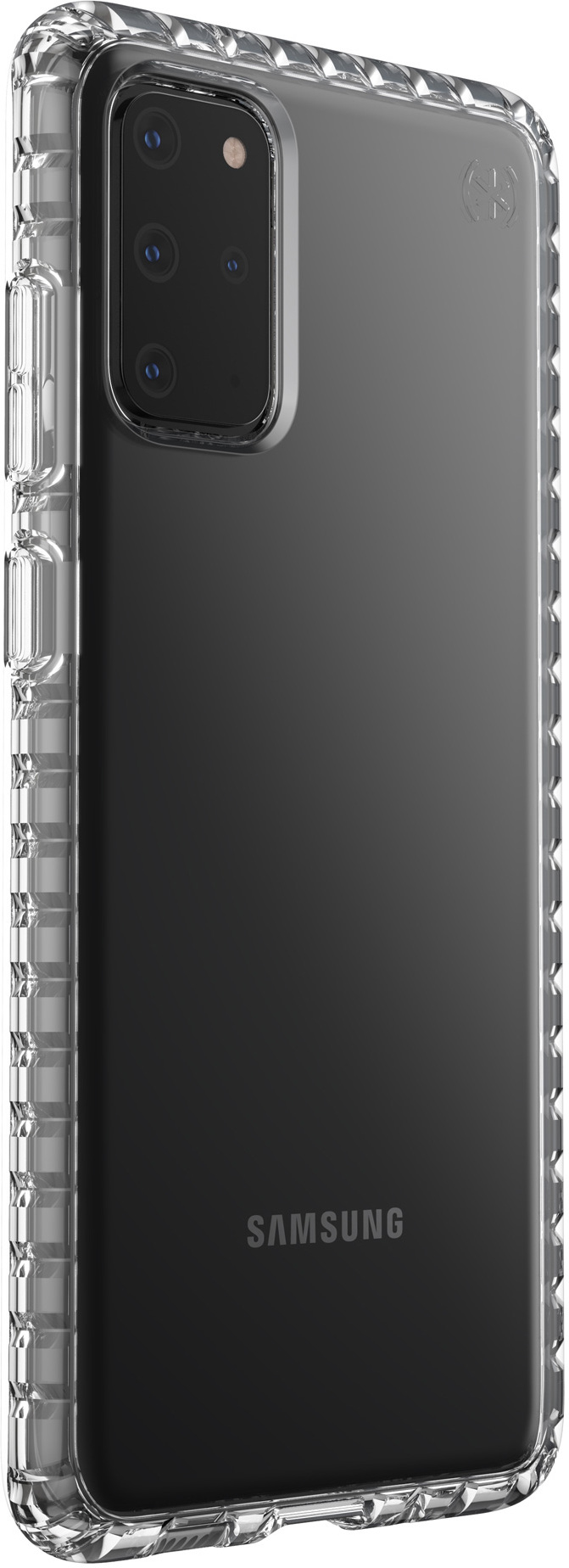 Speck Presidio Perfect Clear - with Impact Geometry - Samsung Galaxy S20 Plus Clear – image 3