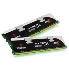 HyperX 4GB, 1066MHz (PC2-8500), DDR2, CL5 (5-5-5-15), DIMM, (Kit of 2)