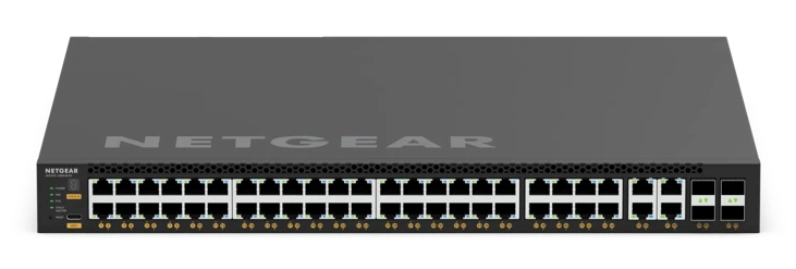 NETGEAR MSM4352 Managed L3 10G Ethernet (100/1000/10000) Power over (PoE) 1U Black MSM4352-TAANES