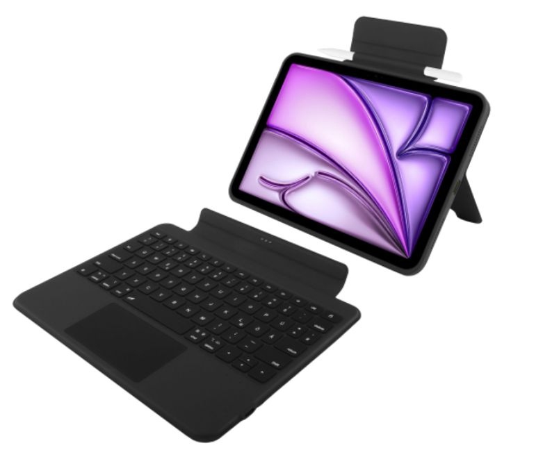 ES688012 mobile device keyboard QWERTZ German Black