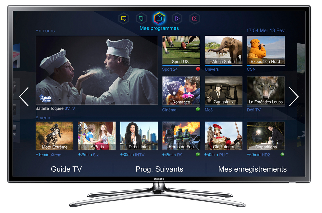 Samsung UE46F6320AW 116.8 cm (46") Full HD Smart TV Wi-Fi Black, Silver – image 1
