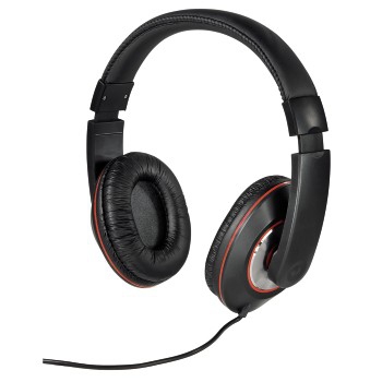 Hama HK-3033 Headphones Wired Black, Silver