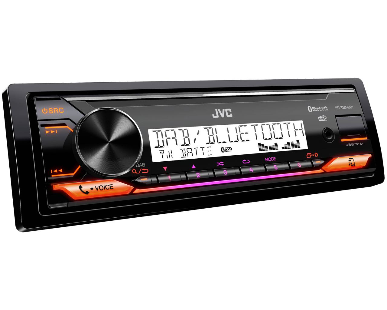 JVC KD-X38MDBT radio Car Analog & digital Black – image 4
