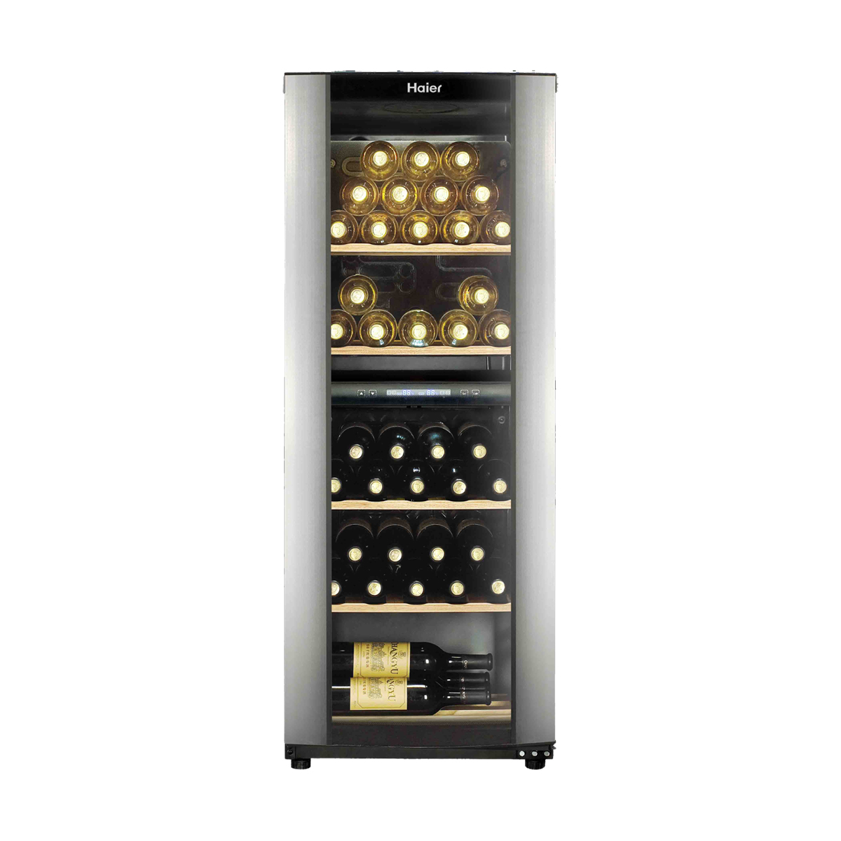 Haier JC-160DE wine cooler Freestanding 46 bottle(s) – image 2