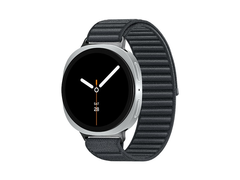 Samsung Galaxy Watch 8, Bluetooth, 44mm, Sport Band, White, S/M + Fabric Band, Graphite, S/M – image 1