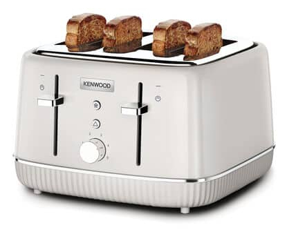Kenwood Elegancy TFP10.A0CR 4-Slice Toaster - Cream - image 3