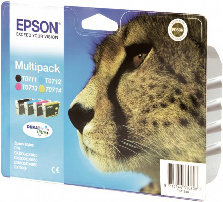 Epson Multipack 4-colours T0715 DURABrite Ultra Ink – image 2