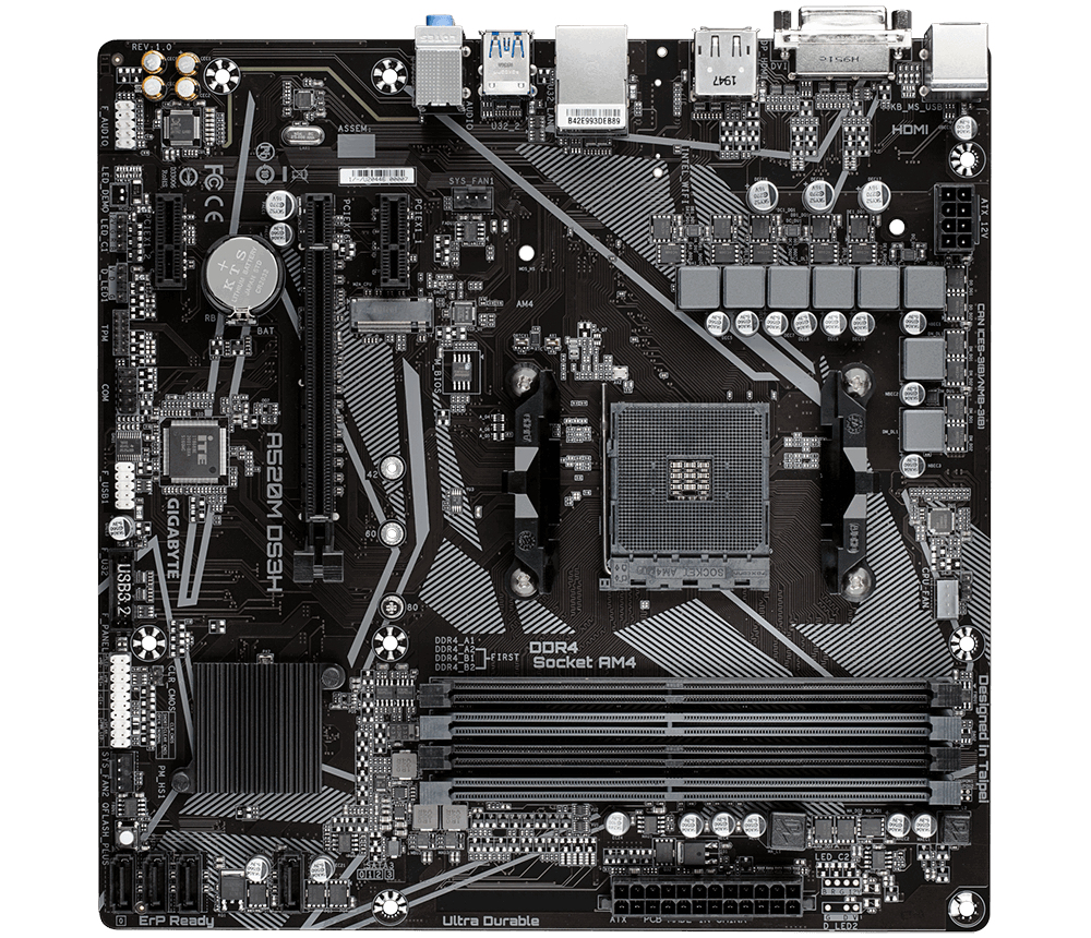 GIGABYTE A520M DS3H (rev. 1.x) – image 1