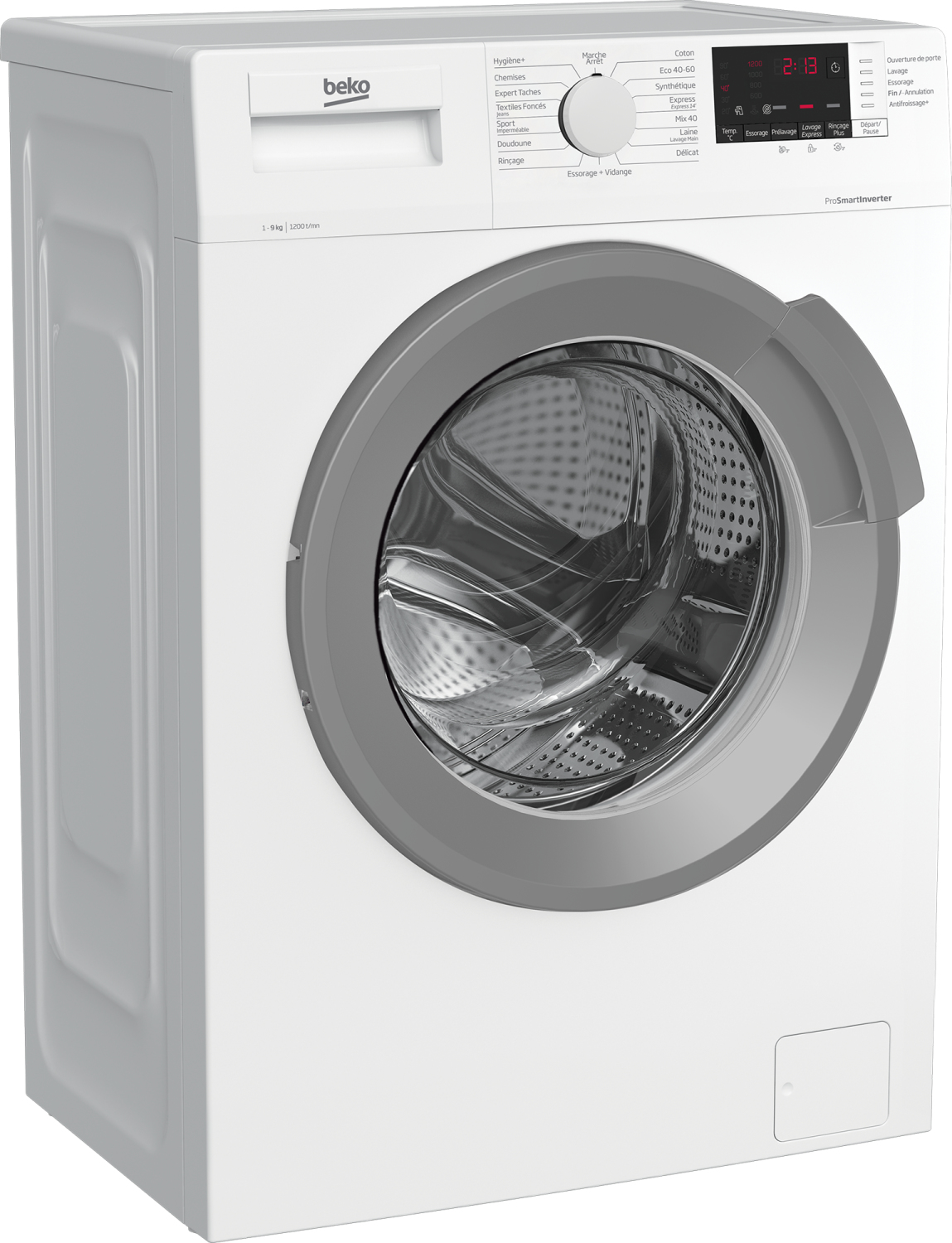 Beko WUV9212XSW washing machine Front-load