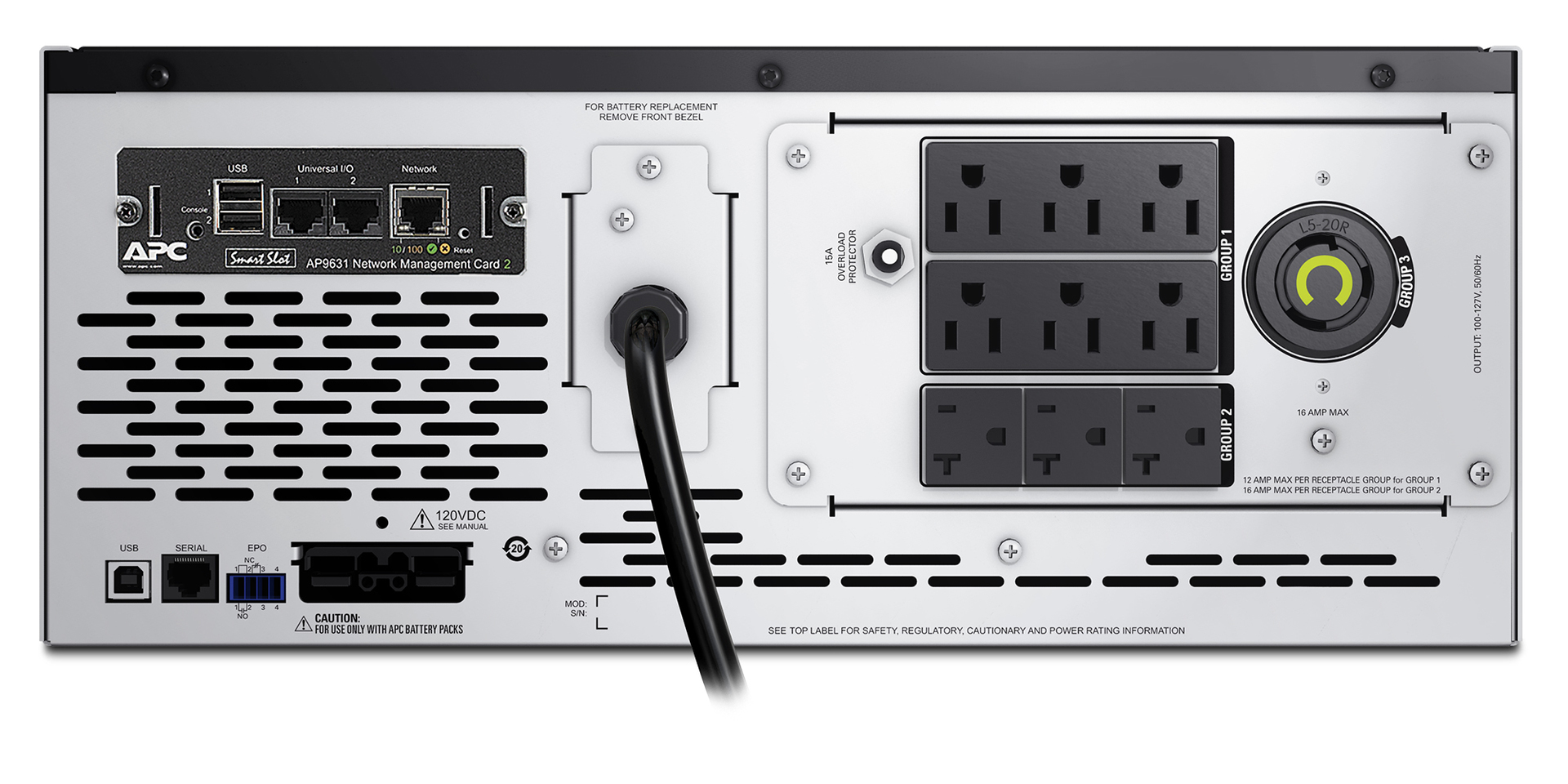 APC SMX2000LVNCUS uninterruptible power supply (UPS) Line-Interactive 1.92 kVA – image 3