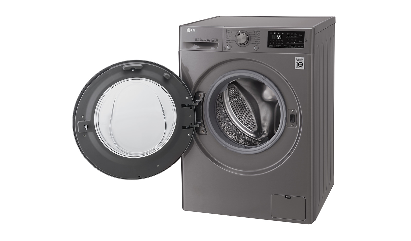 LG F4J5QN7S washing machine Front-load – image 8