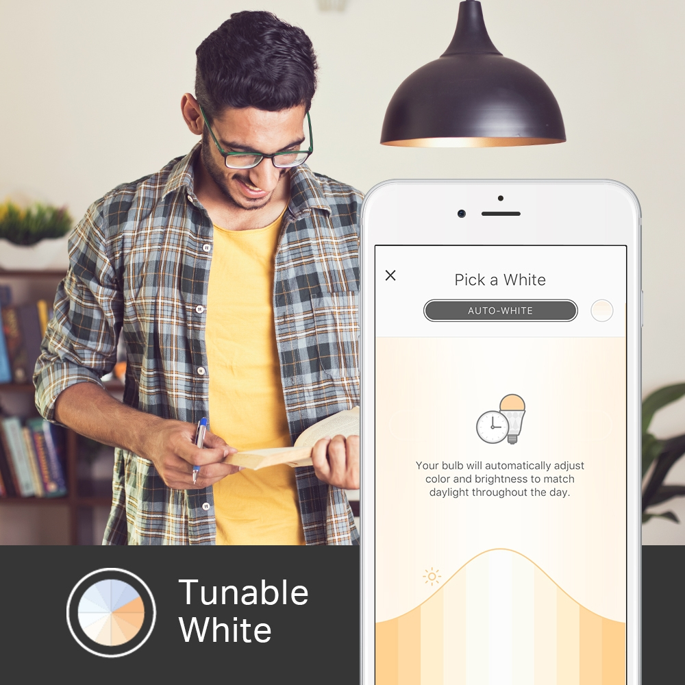 TP-Link Kasa Smart Light Bulb, Tunable – image 6