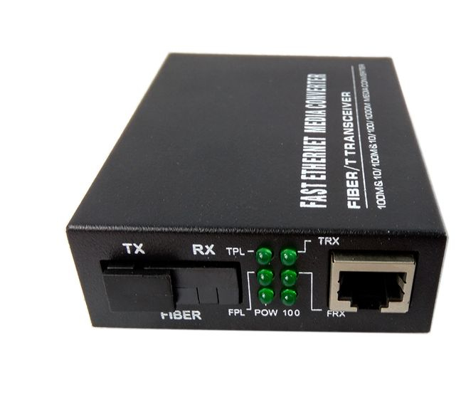 Microconnect FIBCONRJ45 network media converter