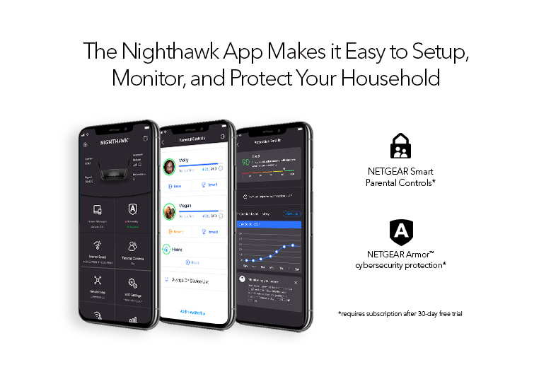 NETGEAR Nighthawk RAXE500-100APS wireless router Gigabit Ethernet Tri-band (2.4 GHz – image 9