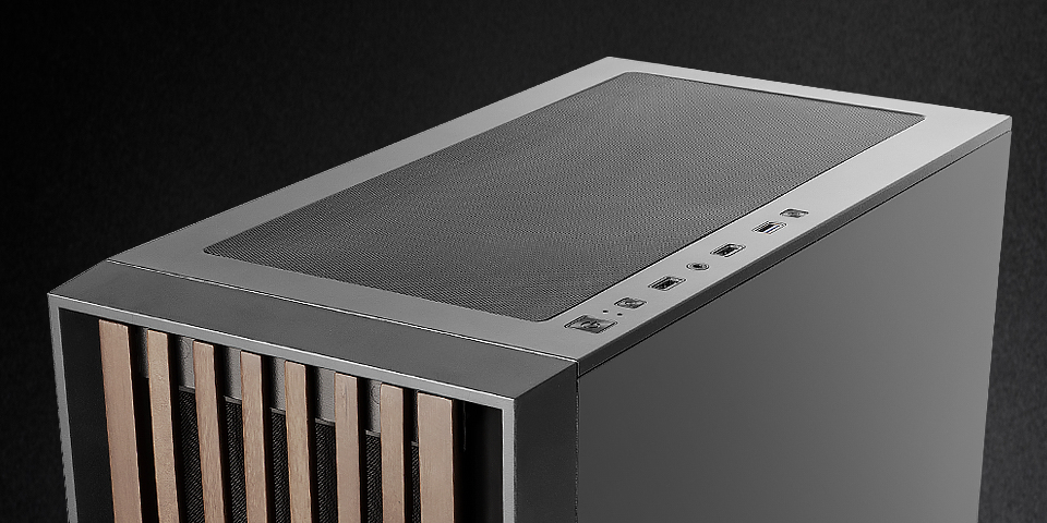 Mars Gaming MC-WOOD Midi Tower Black – image 4