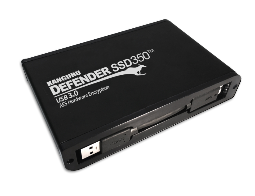 iStorage Kanguru Defender SSD350 2 TB| FIPS 140-2 Certified | Hardware Encrypted Solid State Drive | 2.5″ External |SATA (SATA/600) | TAA Compliant image 2