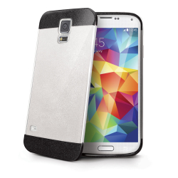Celly GLCOVGS5BK mobile phone case Cover Black, White