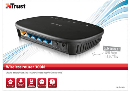 Trust 18212 wireless router Fast Ethernet Black – image 4