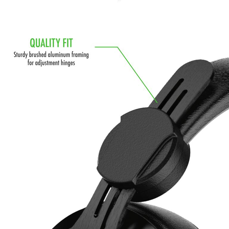 Plugable Technologies TRRS-HS53 headphones/headset Wired Head-band Gaming Black – image 5