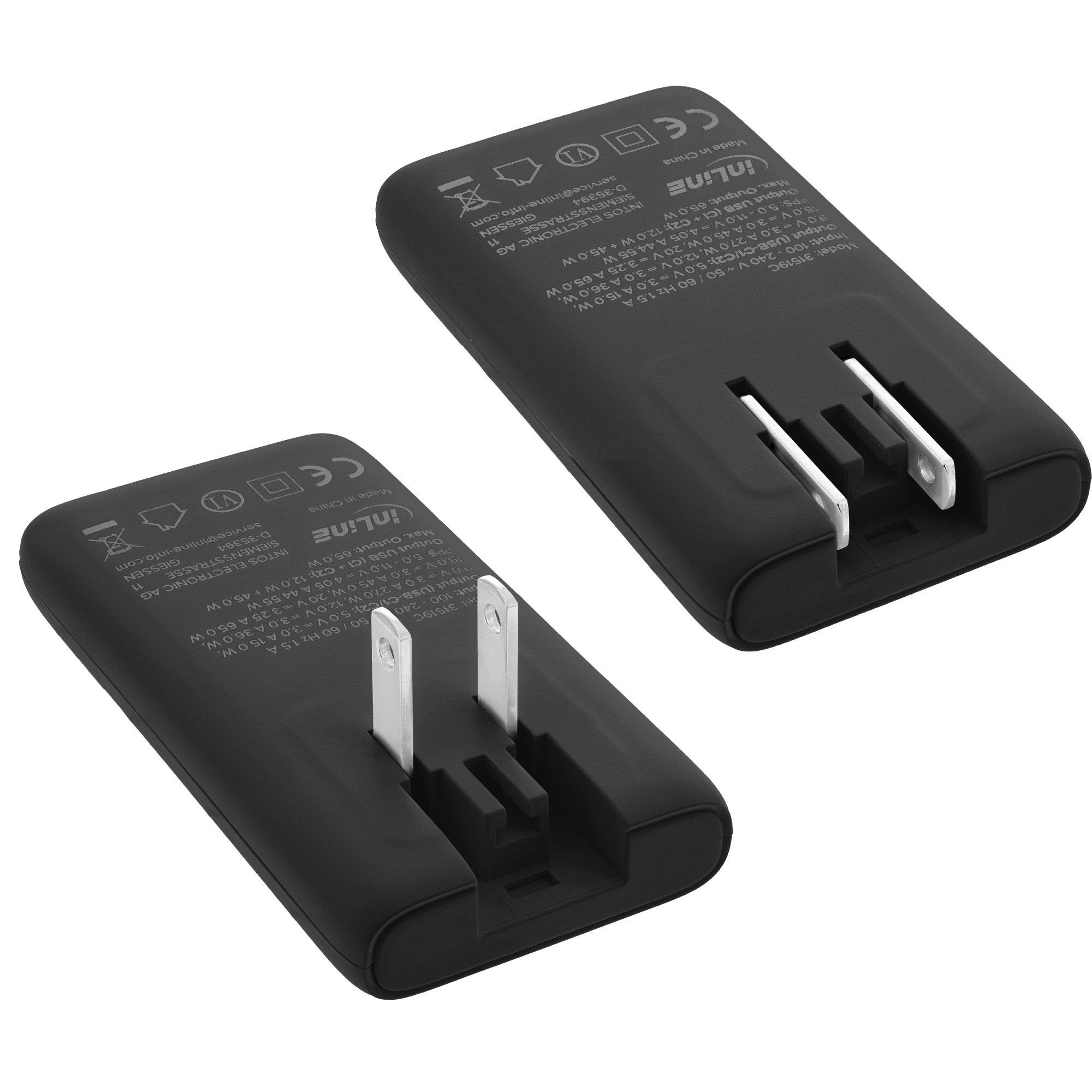 InLine 31519B mobile device charger Universal Black AC Indoor – image 3