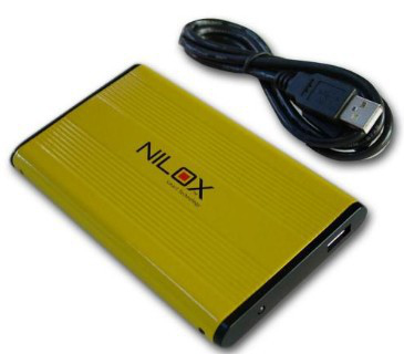 Nilox Pocket 500gb "F1 Line" Yellow – image 3
