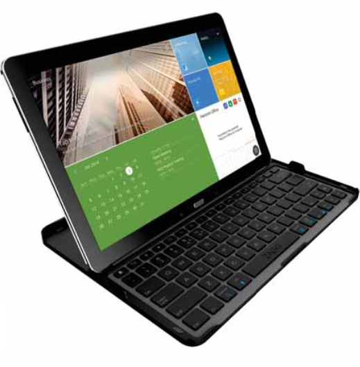 ZAGG N12PKB-BBG mobile device keyboard Bluetooth Black