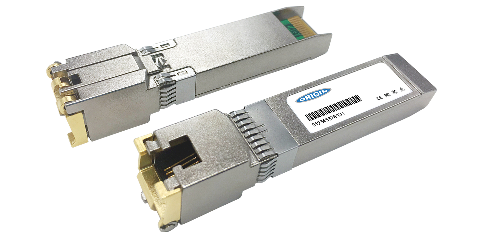 Origin Storage 3HE00062AA Alcatel Lucent Compatible Transceiver SFP 10/100/1000Base-T [RJ45 Copper 100m] modulo del ricetrasmet