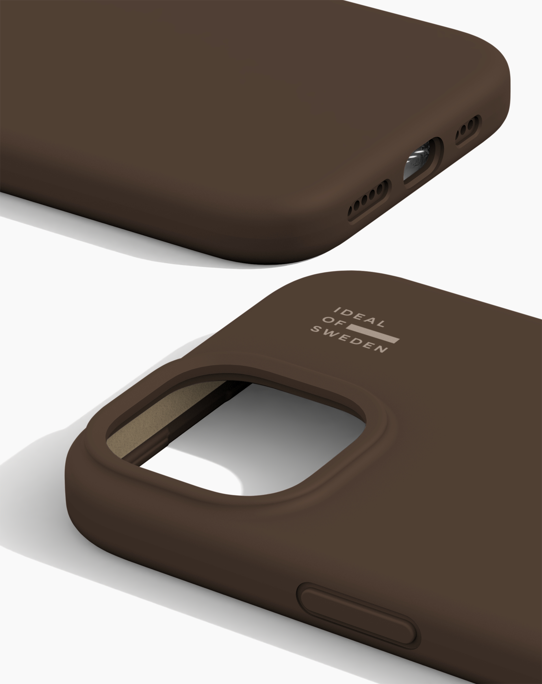 iDeal of Sweden Silicone Case iPhone 13 / 14 / 15 / 16e / 17e Mocha Mousse – image 2