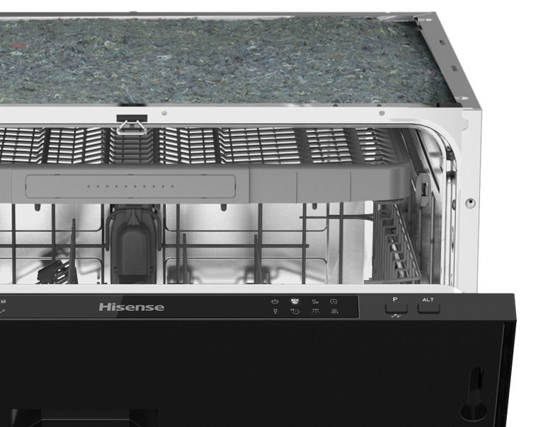 Hisense HV603D40UK dishwasher Semi built-in 14 place settings – image 5
