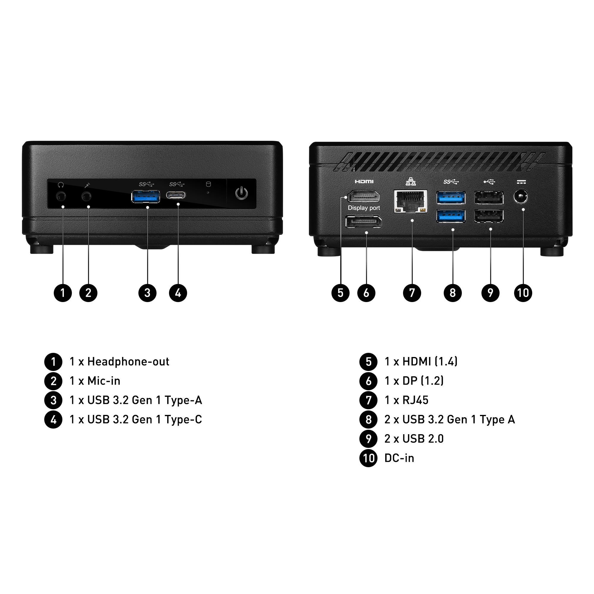 MSI CUBI 5 10M COMPACT PC I7-10510U – image 2