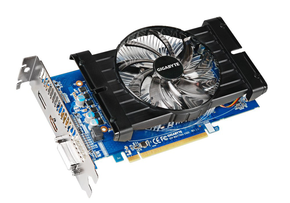 GIGABYTE GV-R677D5-1GD graphics card AMD Radeon HD6770 – image 2