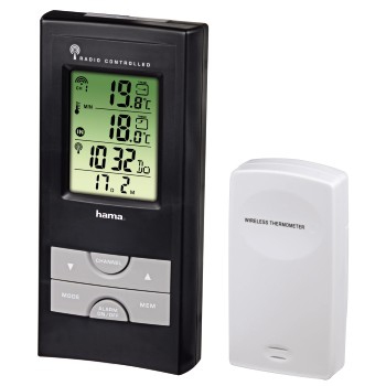 Hama EWS-165 Black, Silver