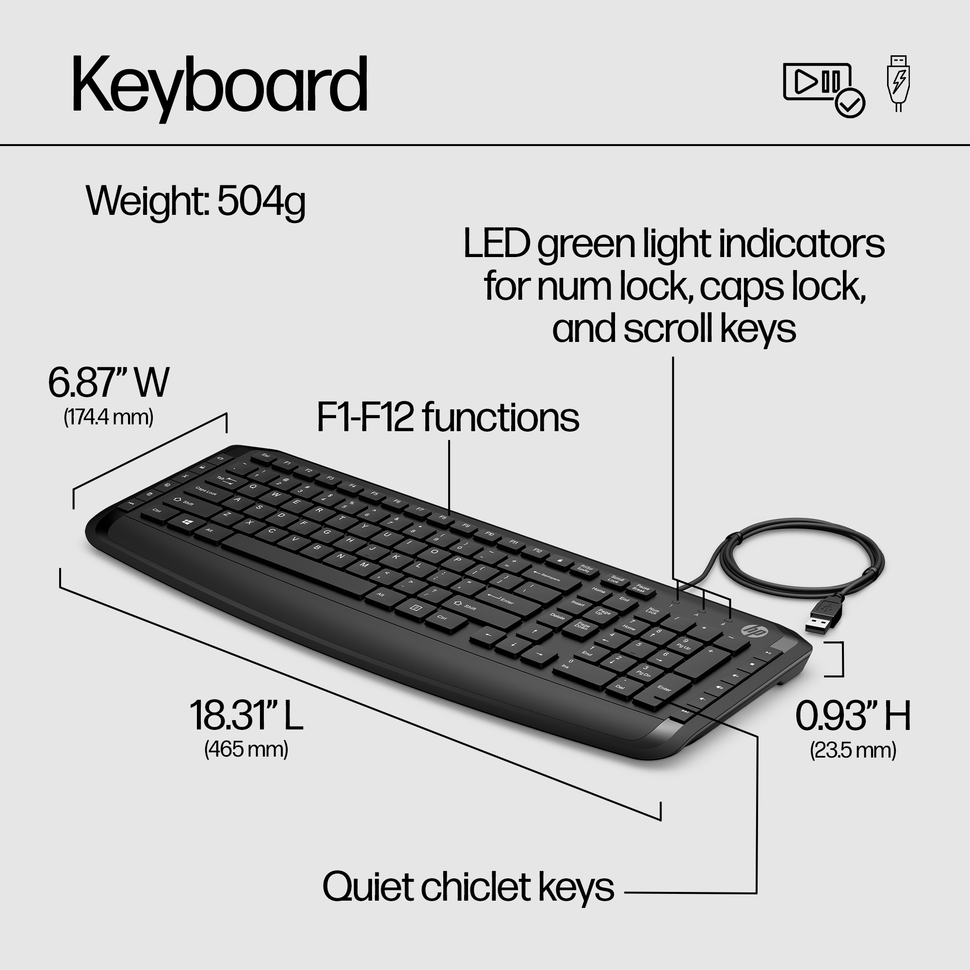 HP Capri Combo Keyboard – image 2