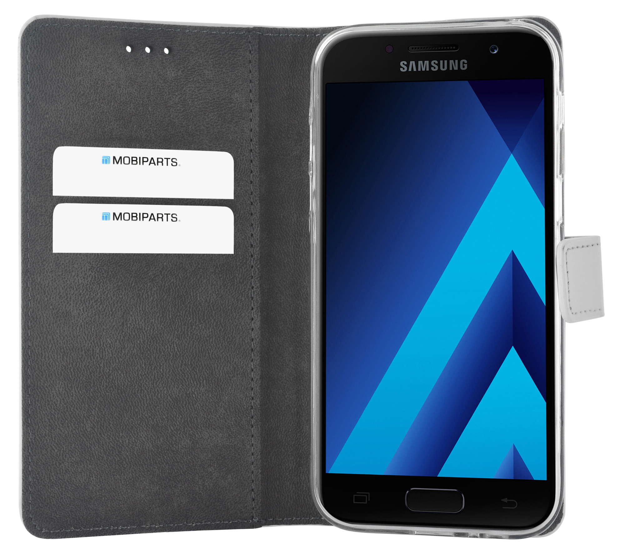 Mobiparts Premium Wallet TPU Case Samsung Galaxy A5 (2017) White – image 4