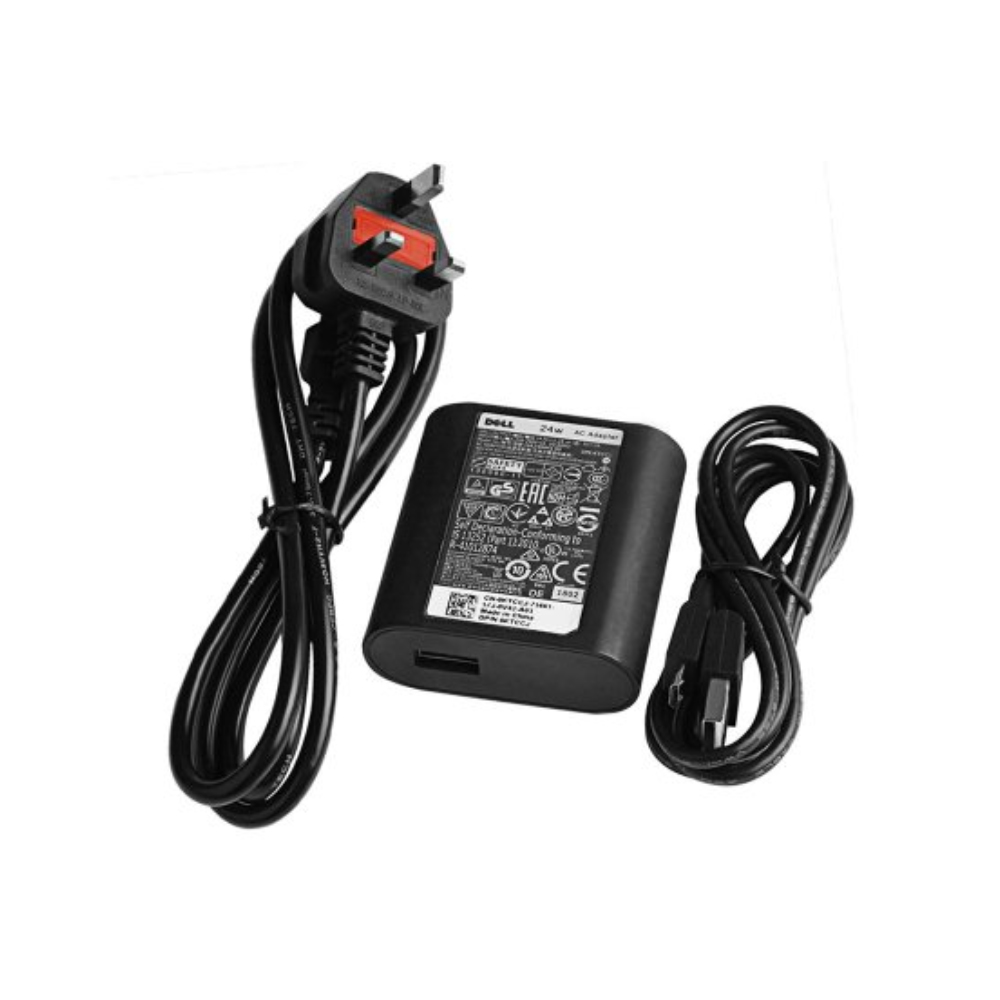Origin Storage 24W Adapter for Venue 11 7140/5130 UK (with Micro USB)