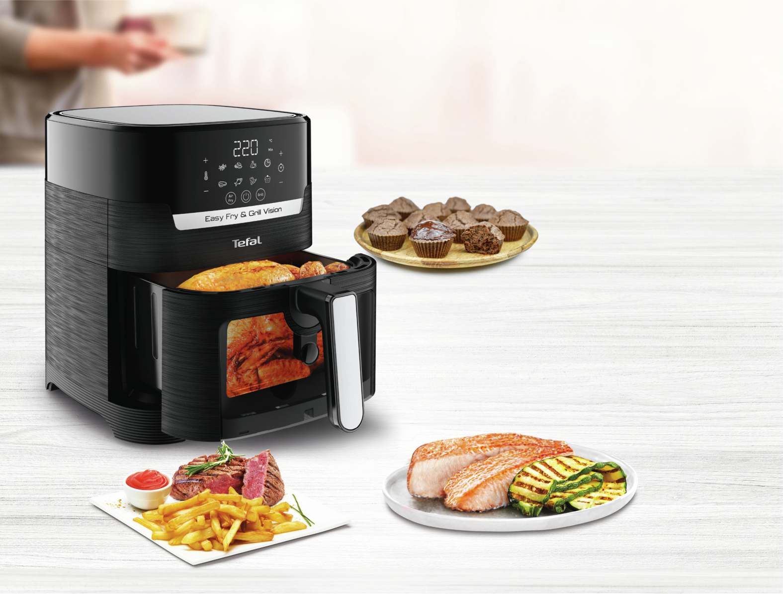 Tefal Easy Fry & Grill Vision EY5068 Single – image 7