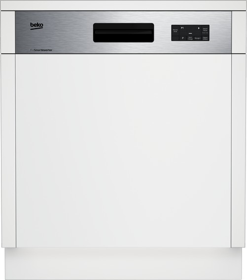 Beko PDSN25310X dishwasher Semi built-in 13 place settings