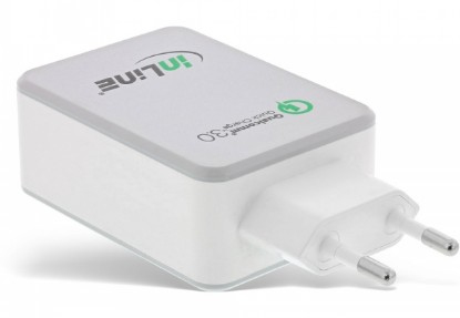 InLine 31508W mobile device charger Universal White AC Indoor – image 2
