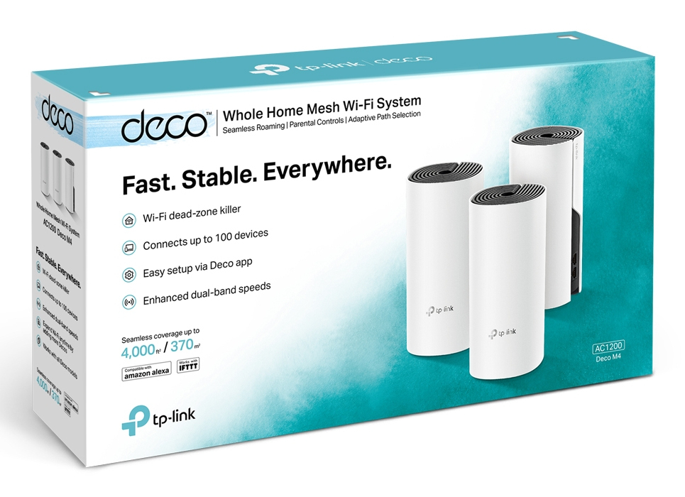 Router Tp-Link Deco M4 (3-Pack)