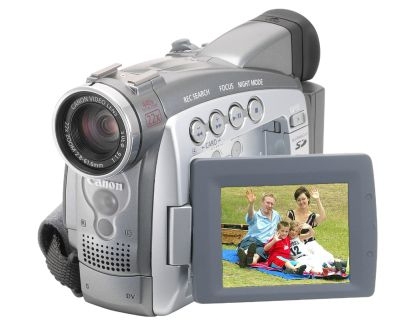 Canon MV750i 0.8 MP CCD Grey, Silver