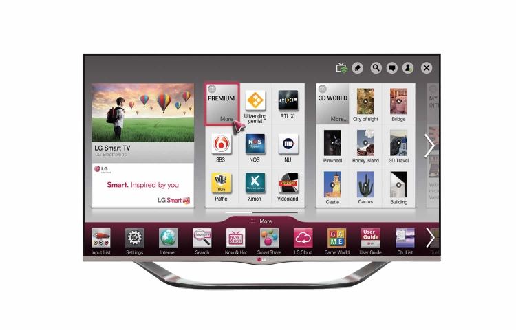LG 47LA6928 TV 119.4 cm (47") Full HD Smart TV Wi-Fi Aluminium, Black – image 2