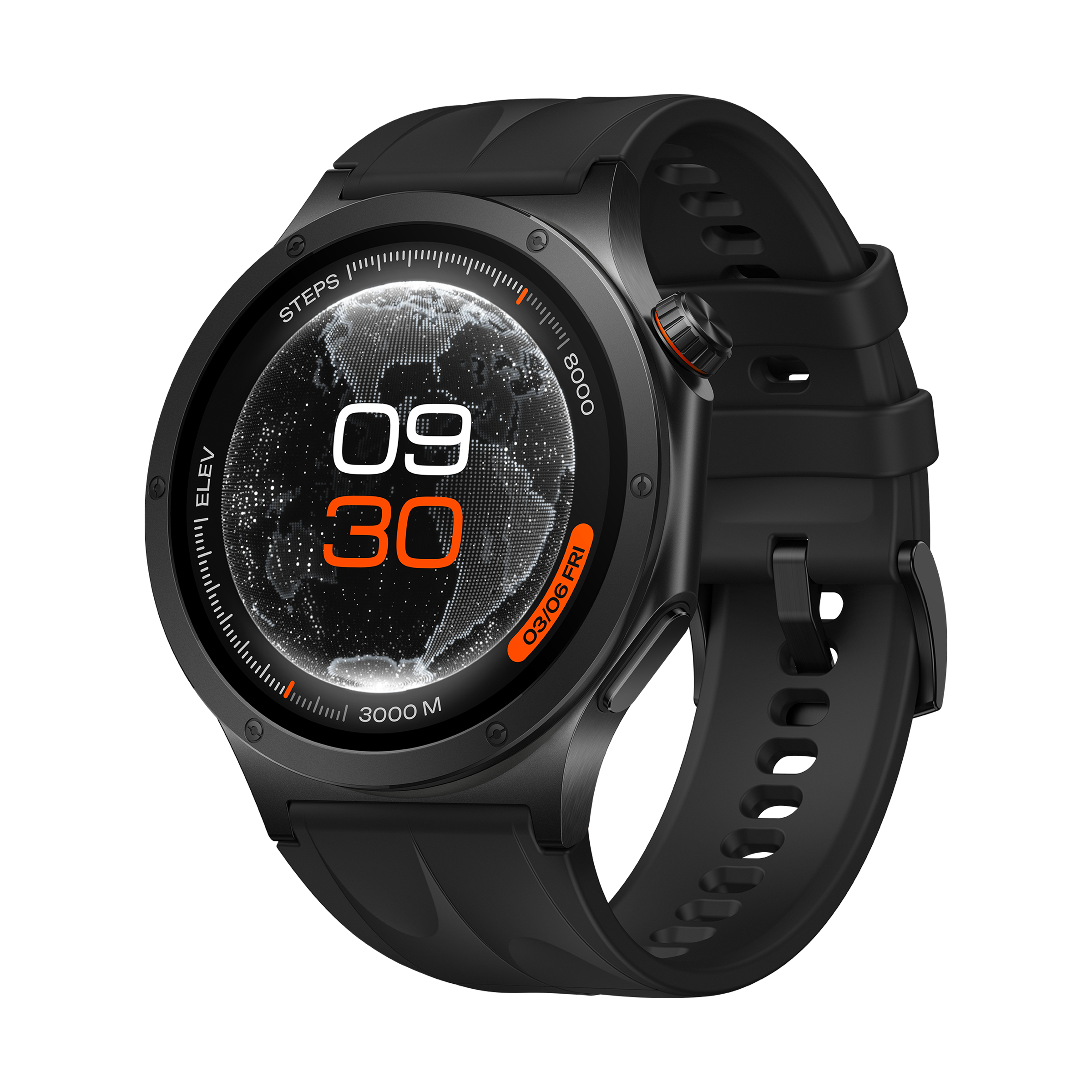 OPPO Watch X3 1.50'' AMOLED Snapdragon W5 2GB RAM 32GB ROM WearOS 6.0 Smartwatch - Obsidian Black