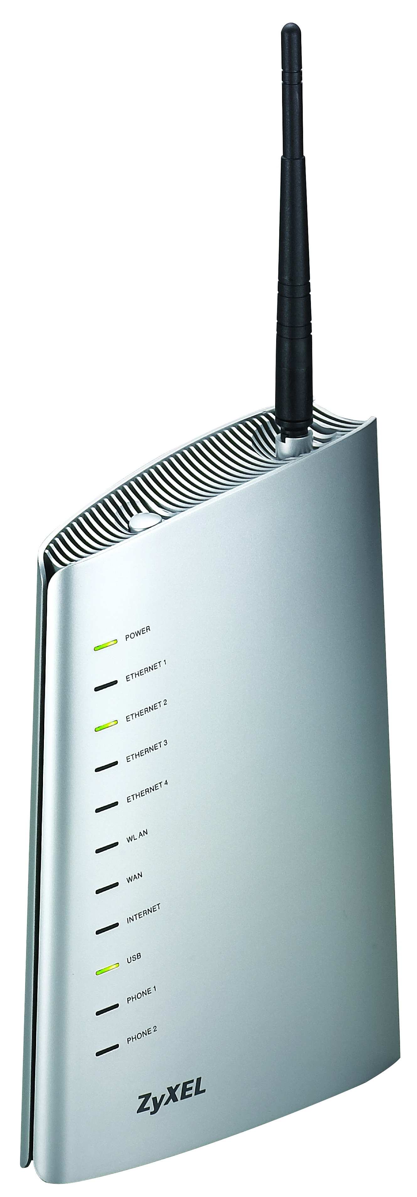 Zyxel P-2302HWUDL-P wireless router Fast Ethernet Silver – image 2