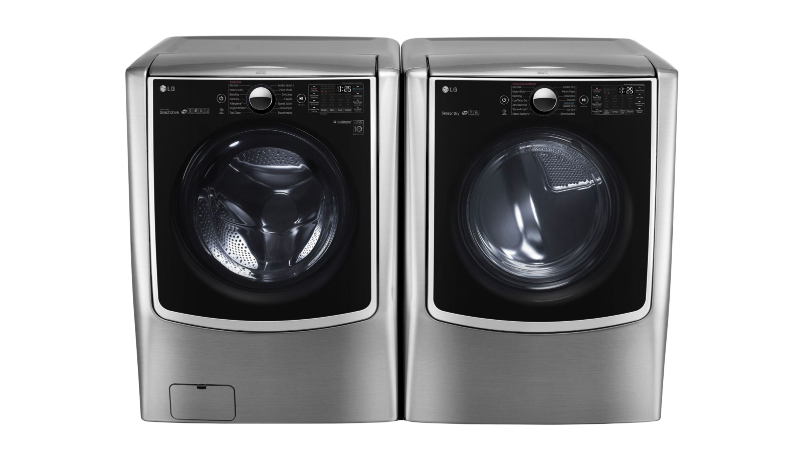 LG WM9000HVA washing machine Front-load 1300 RPM Graphite, Stainless steel – image 4