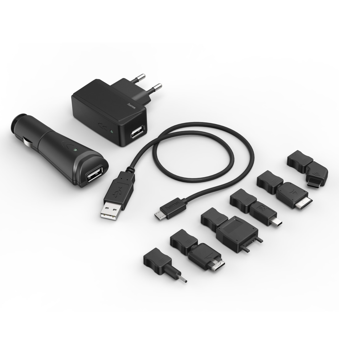Hama 00173673 mobile device charger Universal Black AC, Cigar lighter Auto, Indoor