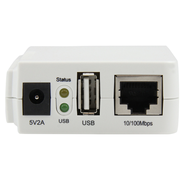 StarTech.com 1 Port USB Wireless N Network Print Server with 10/100 Mbps Ethernet Port - 802.11 b/g/n – image 3