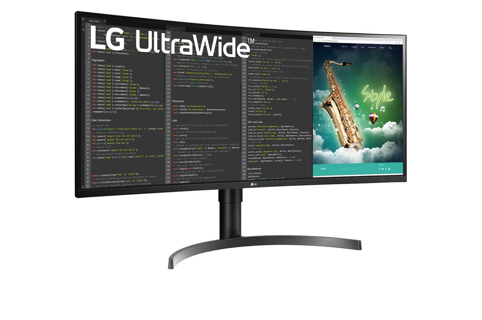 LG 35WN65C-B computer monitor – image 4