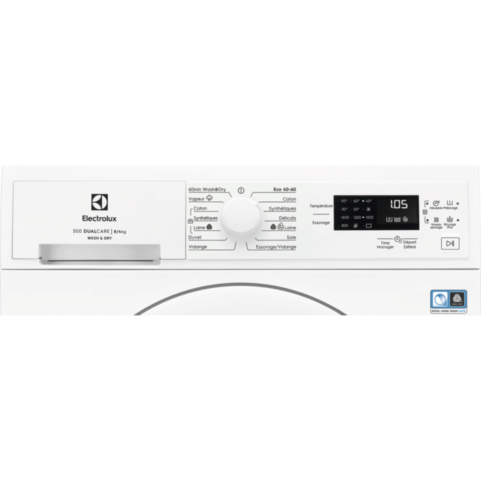 Electrolux EWW8416DB washer dryer Freestanding Front-load White – image 2